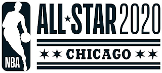 NBA ALL STAR 2020 CHICAGO logo