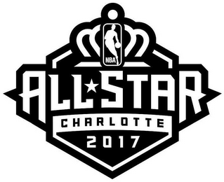 NBA ALL-STAR CHARLOTTE 2017 logo