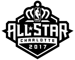 NBA ALL-STAR CHARLOTTE 2017 logo