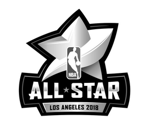NBA ALL STAR LOS ANGELES 2018 logo