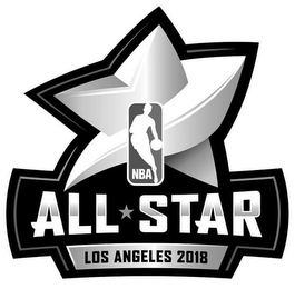 NBA ALL STAR LOS ANGELES 2018 logo