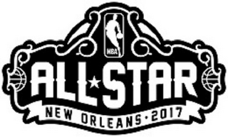 NBA ALL-STAR NEW ORLEANS 2017 logo