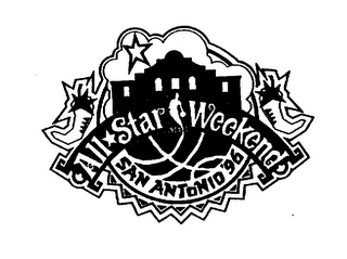 NBA ALL STAR WEEKEND SAN ANTONIO '96 logo