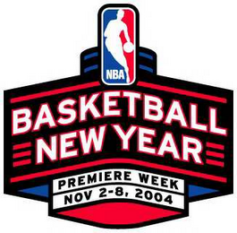NBA BASKETBALL NEW YEAR PREMIERE WEEK NOV 2-8, 2004 logo