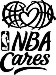 NBA CARES NBA logo