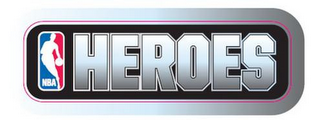 NBA HEROES logo