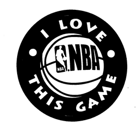 NBA I LOVE THIS GAME NBA logo