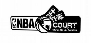 NBA OFF THE COURT FUERA DE LA CANCHA logo
