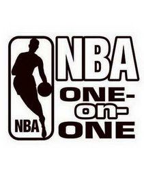 NBA ONE- ON- ONE logo