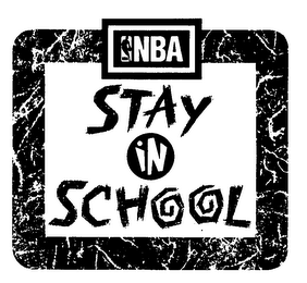 NBA STAY IN SCHOOL logo