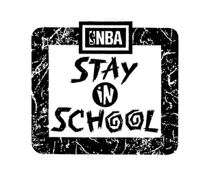 NBA STAY IN SCHOOL logo