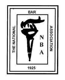 NBA THE NATIONAL BAR ASSOCIATION 1925