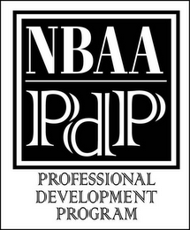NBAA PDP PROFESSIONAL DEVELOPMENT PROGRAM logo