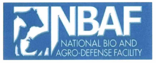 NBAF NATIONAL BIO AND AGRO-DEFENSE FACILITY logo
