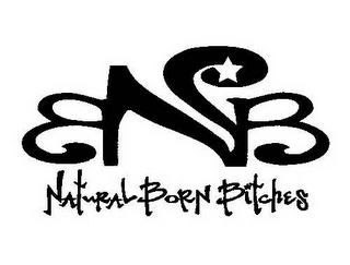 NBB NATURAL BORN BITCHES logo