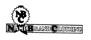 NBC NAME BRAND CLOTHING logo