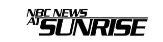 NBC NEWS AT SUNRISE logo