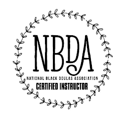 NBDA NATIONAL BLACK DOULAS ASSOCIATION CERTIFIED INSTRUCTOR logo