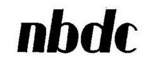 NBDC logo