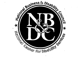 NB&DC NATIONAL BUSINESS & DISABILITY COUNCIL NATIONAL CENTER FOR DISABILITY SERVICES logo