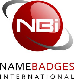 NBI NAME BADGES INTERNATIONAL logo