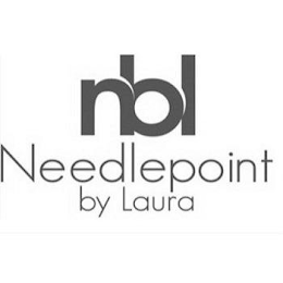 NBL NEEDLEPOINT BY LAURA logo
