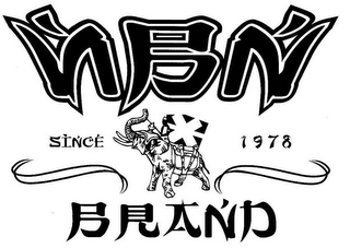 NBN SÌNCÉ 1978 BRAND logo