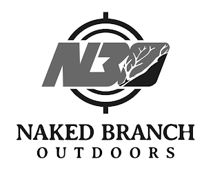 NBO NAKED BRANCH OUTDOORS logo