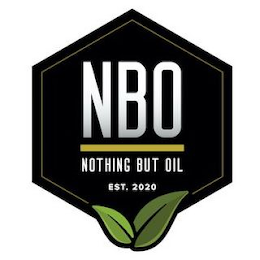 NBO NOTHING BUT OIL EST. 2020 logo
