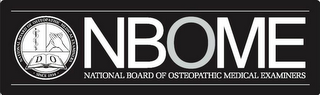 NBOME NATIONAL BOARD OF OSTEOPATHIC MEDICAL EXAMINERS logo