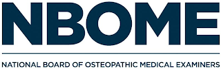 NBOME NATIONAL BOARD OF OSTEOPATHIC MEDICAL EXAMINERS logo
