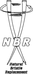 NBR NATURAL BRISTLE REPLACEMENT logo