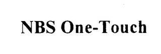 NBS ONE-TOUCH logo