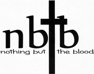 NBTB NOTHING BUT THE BLOOD logo