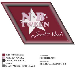 N·B·TWEEN JAMI NICOLE logo