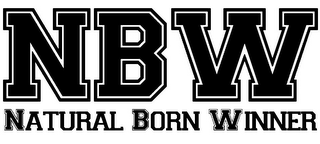 NBW NATURAL BORN WINNER logo