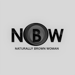 NBW NATURALLY BROWN WOMAN logo