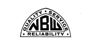 NBW QUALITY.SERVICE.RELIABILITY logo