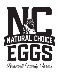 NC NATURAL CHOICE EGGS BRASWELL FAMILY FARMS logo