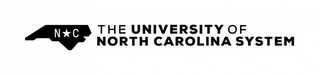 NC THE UNIVERSITY OF NORTH CAROLINA SYSTEM logo