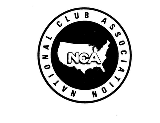 NCA NATIONAL CLUB ASSOCIATION logo