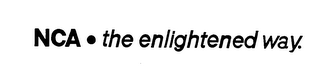 NCA THE ENLIGHTENED WAY . logo