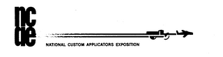 NCAE NATIONAL CUSTOM APPLICATORS EXPOSITION logo