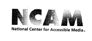 NCAM NATIONAL CENTER FOR ACCESSIBLE MEDIA logo