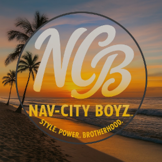 NCB NAV-CITY BOYZ TIM STYLE. POWER. BROTHERHOOD. logo
