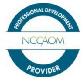 NCCAOM PROFESSIONAL DEVELOPMENT PROVIDER logo