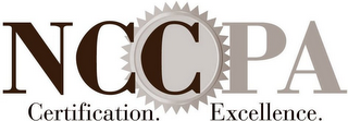 NCCPA CERTIFICATION. EXCELLENCE. logo