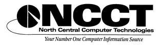 NCCT NORTH CENTRAL COMPUTER TECHNOLOGIES YOUR NUMBER ONE COMPUTER INFORMATION SOURCE logo