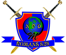 NCD M ROMANS 8:28 logo