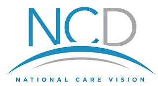 NCD NATIONAL CARE VISION logo